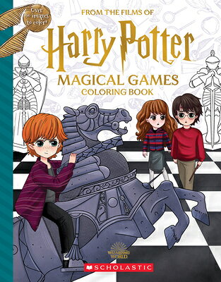 Magical Games Coloring Book (Harry Potter) MAGICAL GAMES COLOR BK (HARRY [ Jenna Ballard ]