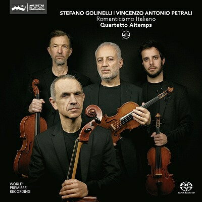 【輸入盤】イタリア・ロマン派弦楽四重奏曲集～ゴリネッリとペトラーリの再発見　クァルテット・アルテンプス [ ゴリネッリ、ステファノ（1818-1891） ]