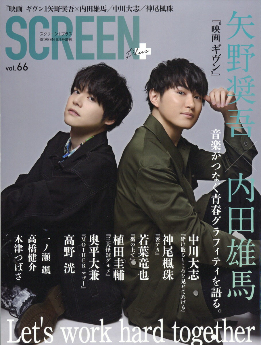 Screen+ (スクリーンプラス) Vol.66 2020年 06月号 [雑誌]