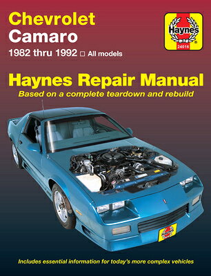 Chevrolet Camaro 1982-92 CHEV CAMARO 1982-92 REV/E 6/E （Haynes Repair Manual） [ J. H. Haynes ]