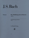 【輸入楽譜】バッハ, Johann Sebastian: 平均律クラヴィーア曲集 第1巻 BWV 846-869/原典版/Heinemann編/シフ運指 バッハ, Johann Sebastian