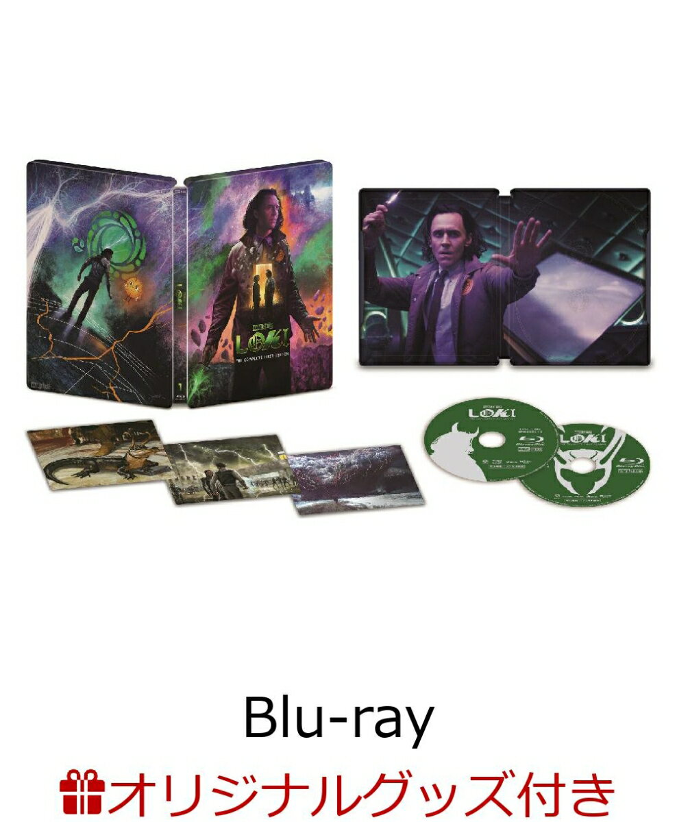 【楽天ブックス限定グッズ】ロキ シーズン1 Blu-ray コレクターズ・エディション スチールブック（数量限定）【Blu-ray】(キャラファイングラフ(A5サイズ))