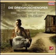 【輸入盤】Die Dreigroschenoper-songs: Nenya Weill Lewis Ruth Band Klemperer / Abravanel / Etc