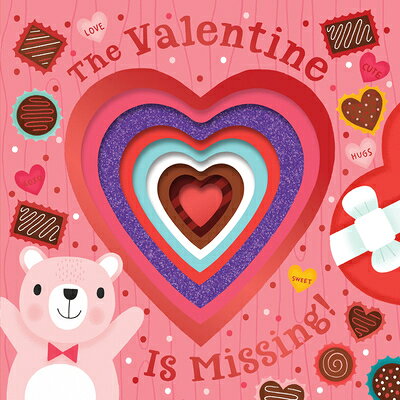 The Valentine Is Missing! with Cut-Out Reveals VALENTINE IS MISSING W/CUT-OUT [ Clarion Books ]