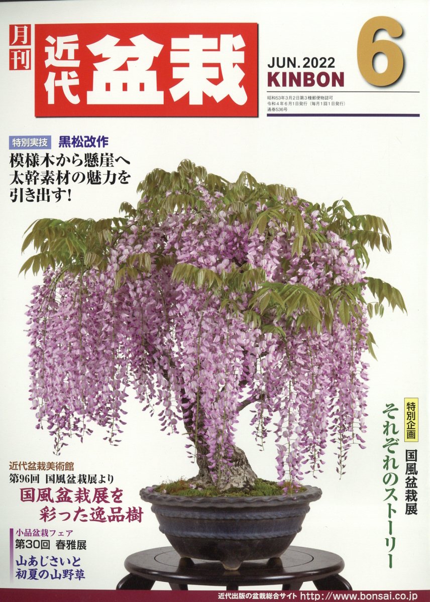 近代盆栽 2022年 06月号 [雑誌]