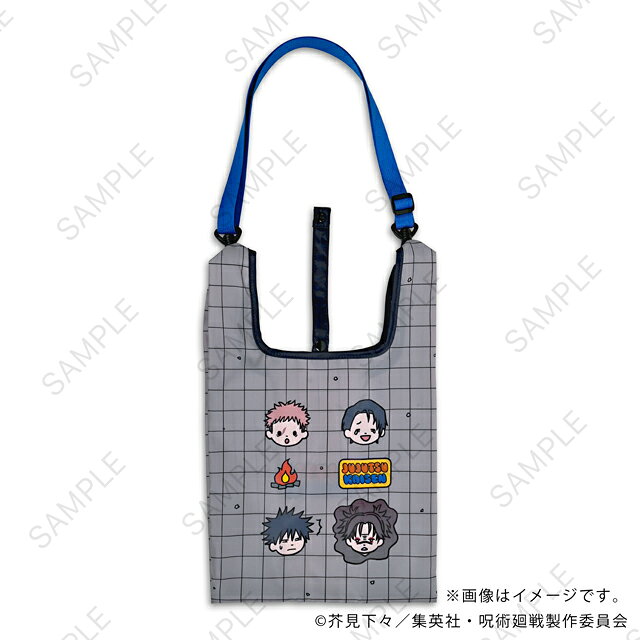 呪術廻戦 ビィズニィズ ショルダー付ミニエコバッグA（虎杖・伏黒・乙骨・脹相）