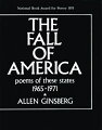 National Book Award for Poetry, 1973"
Beginning with "long poem of these States," The Fall of America continues Planet News chronicle tape-recorded scribed by hand or sung condensed, the flux of car bus airplane dream consciousness Person during Automated Electronic War years, newspaper headline radio brain auto poesy & silent desk musings, headline flashing on road through these states of consciousness. . . .