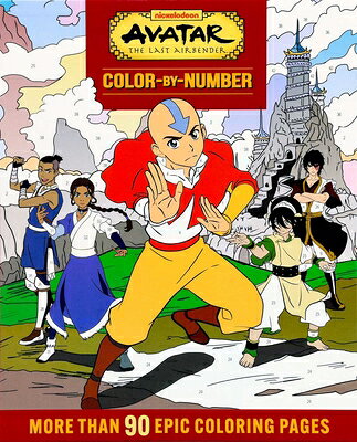AVATAR THE LAST AIRBENDER COLO ColorーByーNumber Editors of Thunder Bay Press THUNDER BAY PR2026 Paperback English ISBN：9781667210636 洋書 Family life & Comics（生活＆コミック） Games