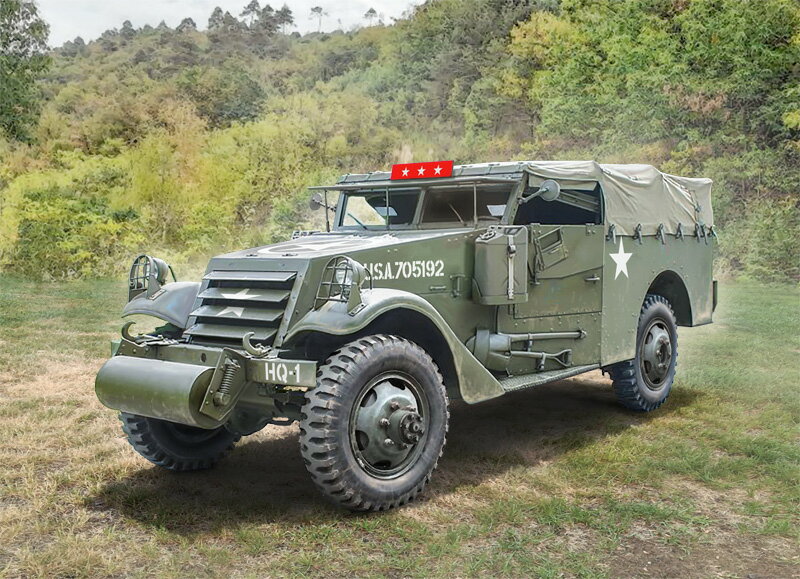 イタレリ 1/72 WW.II アメリカ軍 M3A1 スカウトカー 【IT7063】 (プラモデル)