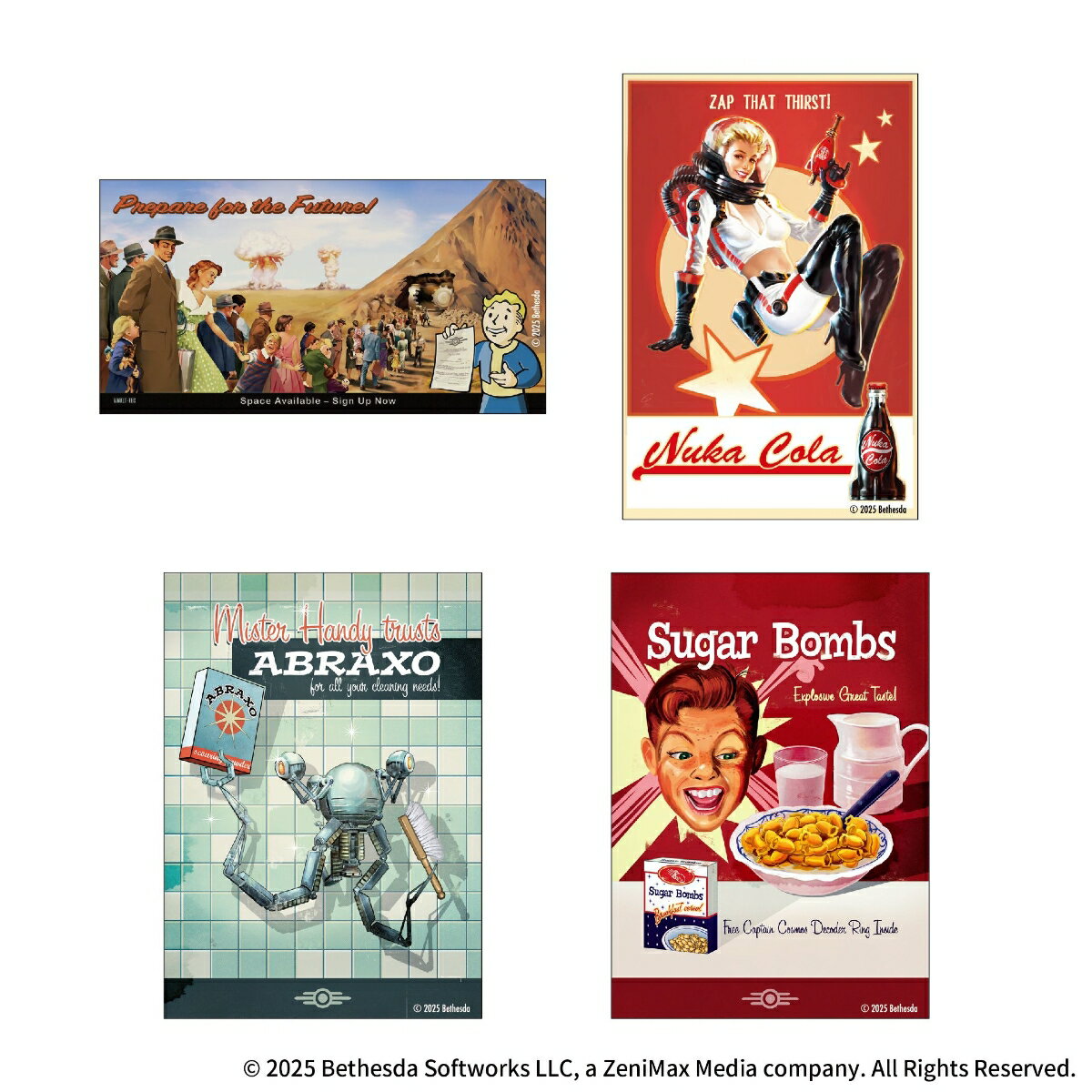 Fallout ステッカー（企業ポスター柄）