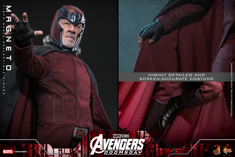 【ムービー・マスターピース】『アベンジャーズ/ドゥームズデイ』1/6スケールフィギュア マグニートー