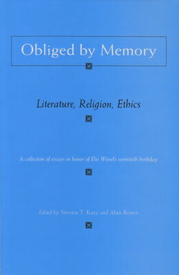 This volume conveys the omnipresence of memory in Elie Wiesel's writing. It represents several interesting approaches to memory: the nature of memoir writing; an analysis of contrasting dimensions of memory in victims and persecutors; the ethics of memory; and chronicling of the "memory" of God through key texts in Christian and Jewish traditions.