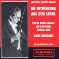 【輸入盤】Die Entfuhrung Aus Dem Serail: Rosbaud / Paris Conservatory.o, Gedda, Etc