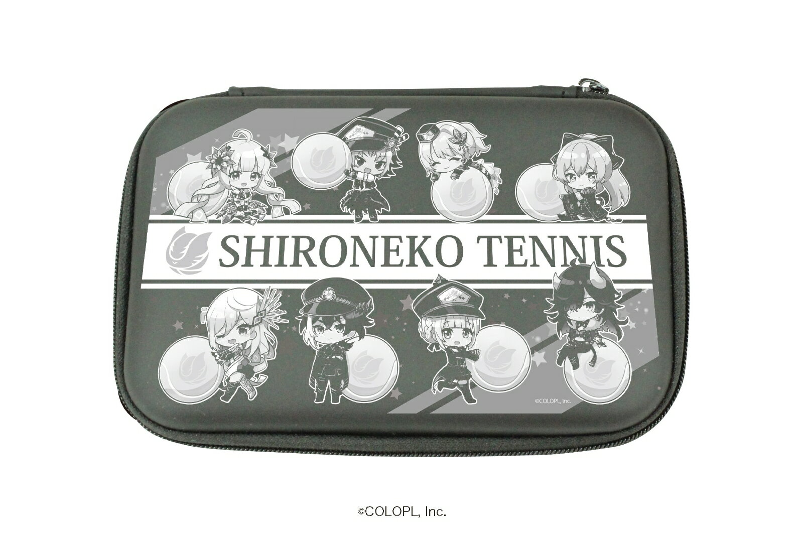 プロテクト収納ケース「白猫テニス」02/整列デザイン 周年ver.(ミニキャラ)【グッズ】