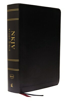 NKJV Study Bible, Leathersoft, Black, Full-Color, Thumb Indexed, Comfort Print: The Complete Resourc B-NKJV STUDY BIBLE LEATHERSOFT 