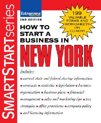How to Start a Business in New York [With 199 Valuable Forms & Worksheets on CDROM] HT START A BUSINESS IN NEW YOR （How to Start a Business in New York (Etrm)） [ Entrepreneur Press ]
