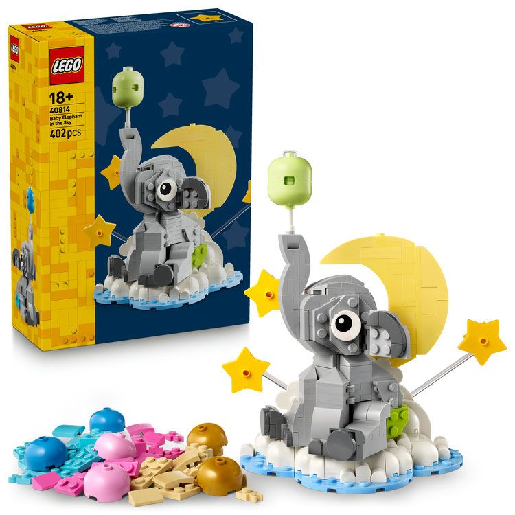 レゴ(LEGO) 雲の上の赤ちゃんゾウ 40814 おもちゃ 玩具 プレゼント インテリア おしゃれ
