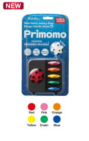 プリモモくれよん　フラワー6色ブリスター