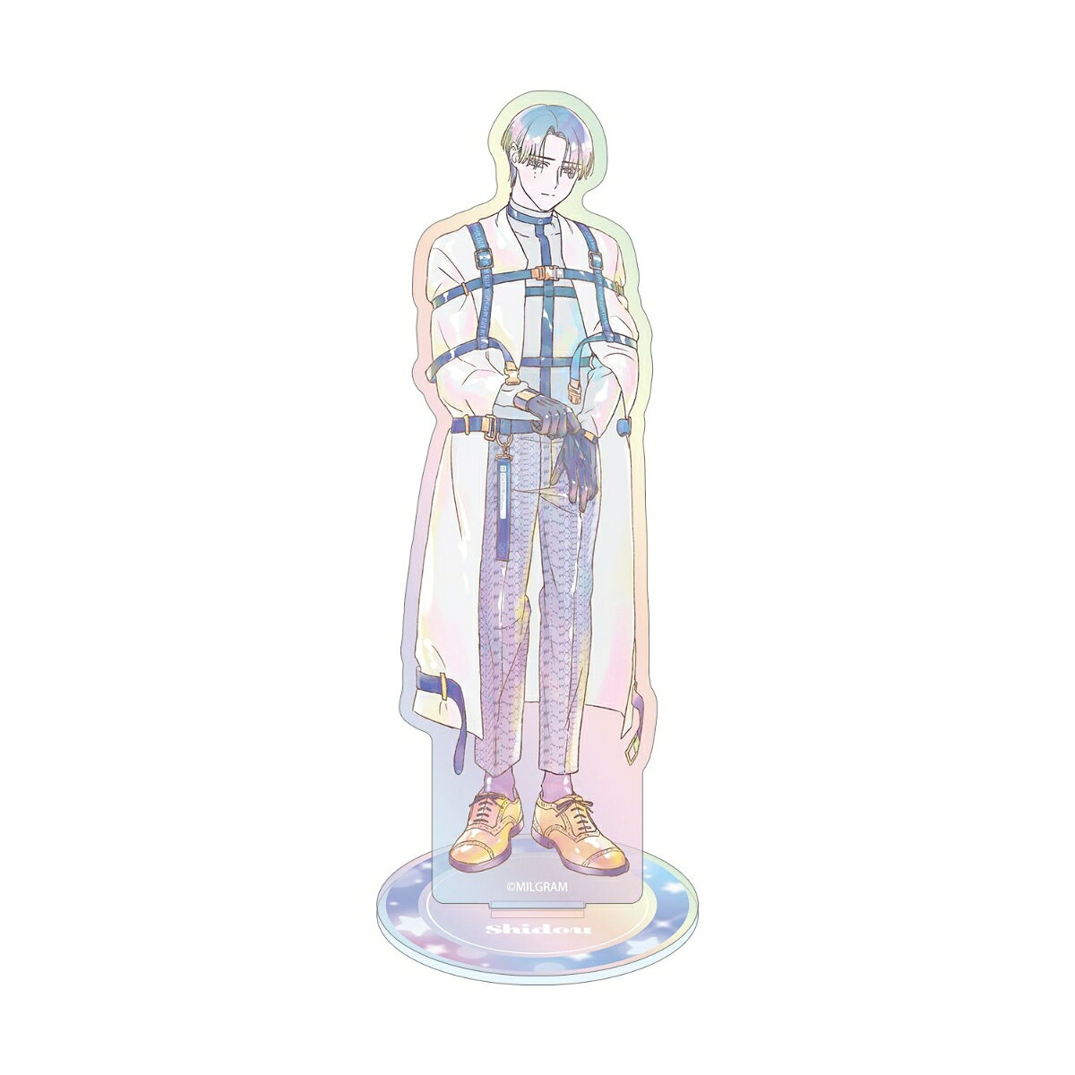 サイズ：（約）14.2×4.4cm
台座：（約）直径5.5cm
厚み：3mm