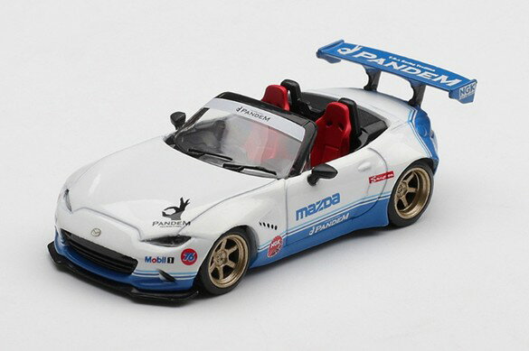 1/64スケールで新旧スポーツカーやレーシングカーを精密にモデル化しているMINI GTの新作として、久しぶりにPandemが登場します。
今回題材となったのは「マツダ ミアータ MX-5 (ND)」です。
1989年に初めて登場した2人乗りのオープントップスポーツカーとして、日本では「ロードスター」、北米では「MX-5ミアータ」として販売されました。

パッケージサイズ: ブリスタータイプ: 約 W140 x D195 x H50 (mm) 
素材:ダイキャスト

末尾に「BL」が付く商品は、ブリスター仕様となっています。

Prototype Sample-Approval Pending　版権元監修中、写真はサンプルのため実際の商品と異なる場合がございます。

※こちらの商品には「チェイスカー（限定色）」が封入されている場合がございます。商品はランダムにお届けするためカラーはお選びいただけません。
※メーカー都合により大幅な発売延期や発売中止が発生する場合がございます。予めご了承ください。

・ホビー系商品についての諸注意
メーカー都合により発売の大幅な延期が発生する可能性がございます。
予約商品についてはメーカーから順次入荷次第の発送となります。メーカー公表の発売日とは異なる場合がございますのでご了承ください。【対象年齢】：