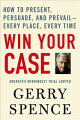 Spence has become the Socrates of Jackson Hole."
ーLarry McMurtry, author of "Lonesome Dove" 
"Spence is one of America's last true originals-a man who thinks as brilliantly as he lives, who writes as compellingly as he talks, and who practices law as faithfully as most people practice religion."
ーDan Rather 
""How to Argue and Win Every Time" is more than just a book about argument; it's the outline on how to live."
ーLarry King 
"Spence's prose is pointedly sharp in essence and displays unself-consciously his own flamboyant personality. Rises above the herd in the conduct-of-life genre."
ー"Booklist"