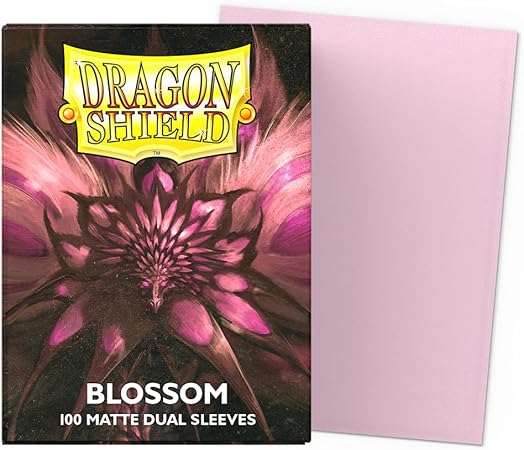 AT-15067 ドラゴンシールド マット スタンダードサイズ デュアルマット ブロッサム（Blossom） （100枚入り）