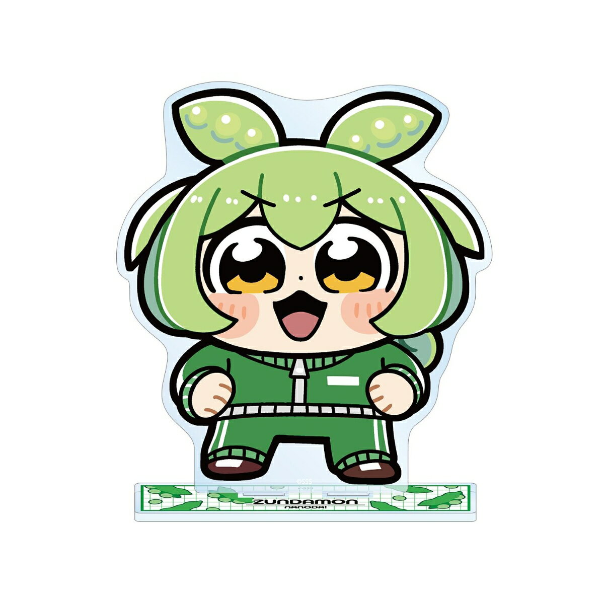ずんだもん大川ぶくぶさんイラスト ジャージずんだもん スクールver. BIGアクリルスタンド