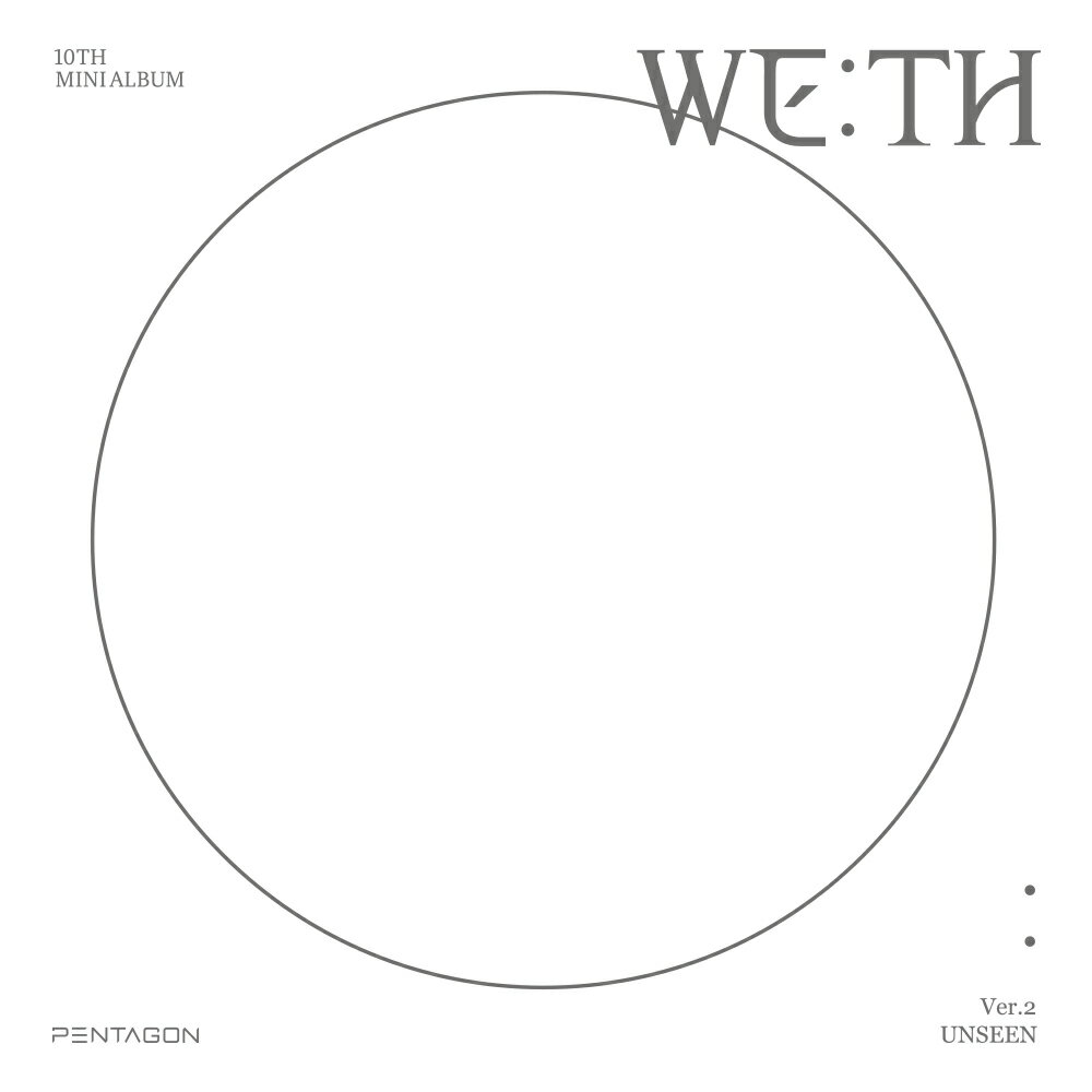 【輸入盤】10THミニ・アルバム：WE：TH（UNSEENバージョン）