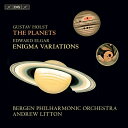 ホルスト (1874ー1934)Andrew BISSPRINGSALE ホルスト 発売日：2019年06月04日 Holst The Planets, Elgar Enigma Variations : Andrew Litton / Bergen Philharmonic JAN：7318599920689 BISSA2068 Bis CD クラシック 管弦楽曲 輸入盤