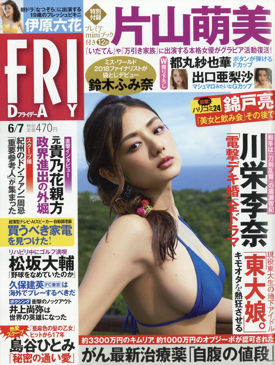 FRIDAY (フライデー) 2019年 6/7号 [雑誌]