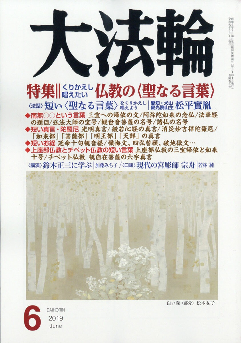 大法輪 2019年 06月号 [雑誌]