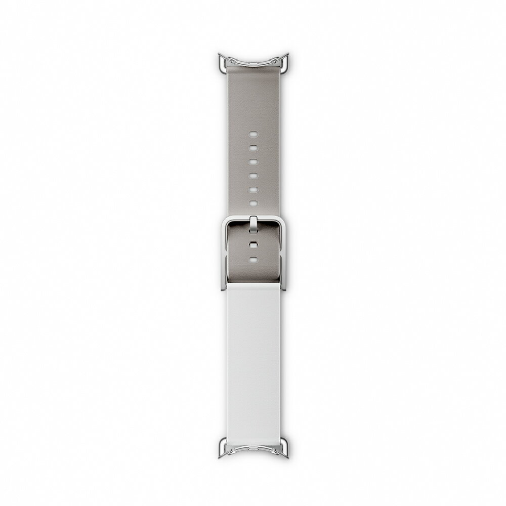 Google Pixel Watch Band ツートーンレザー バンド Chalk S サイズ