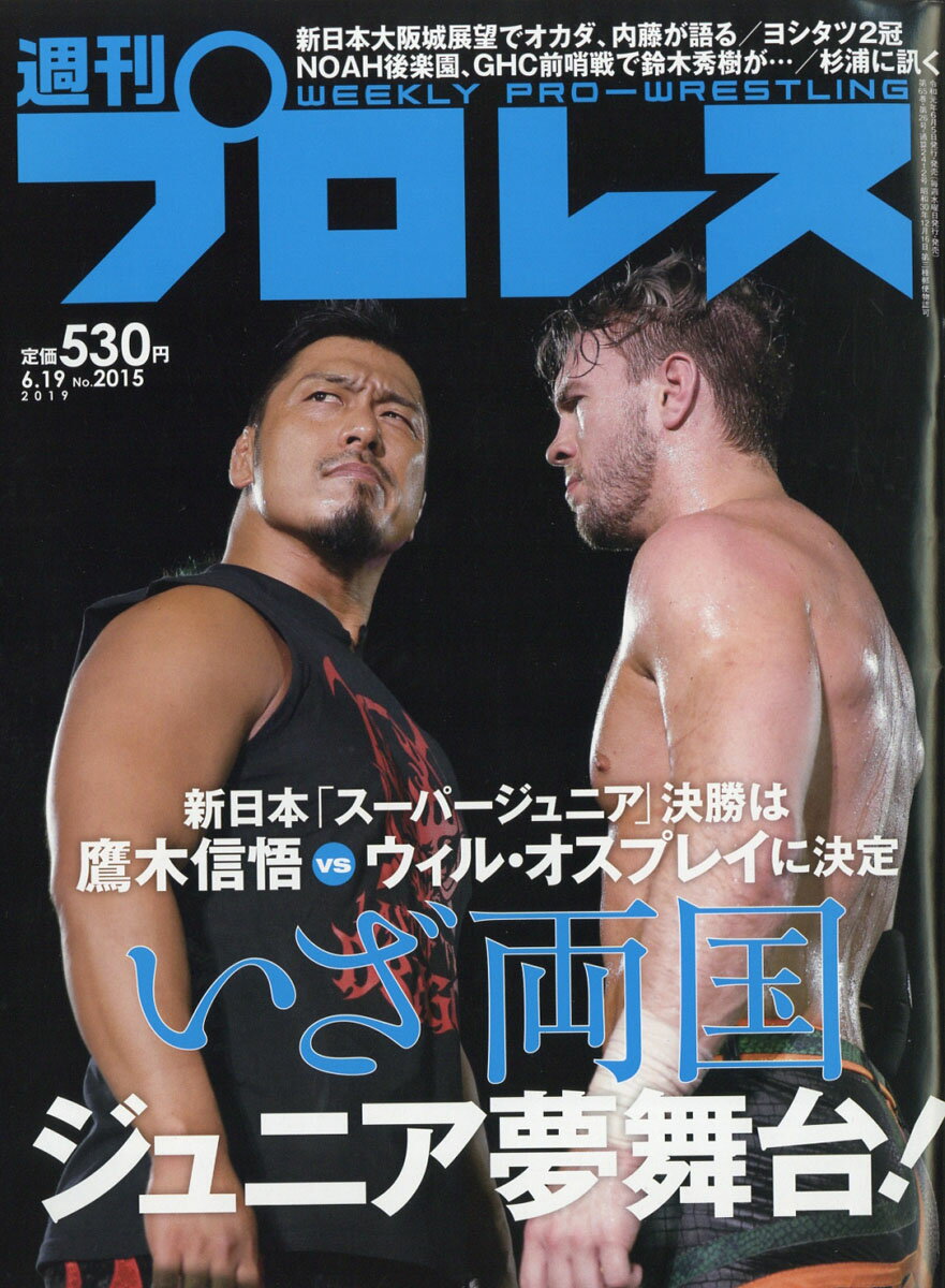 週刊 プロレス 2019年 6/19号 [雑誌]
