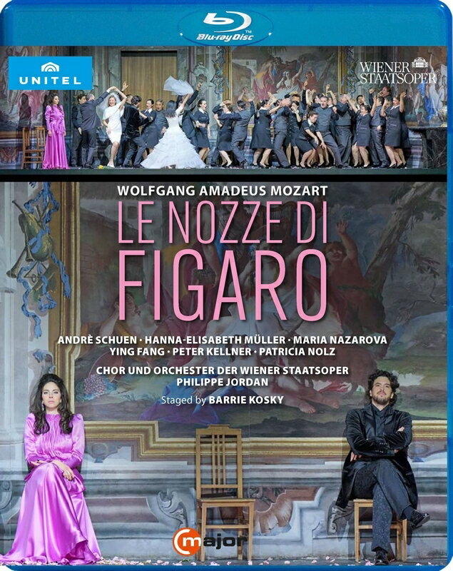 【輸入盤】『フィガロの結婚』全曲 コスキー演出、フィリップ・ジョルダン＆ウィーン国立歌劇場、アンドレ・シュエン、パトリツィア・ノルツ、他（