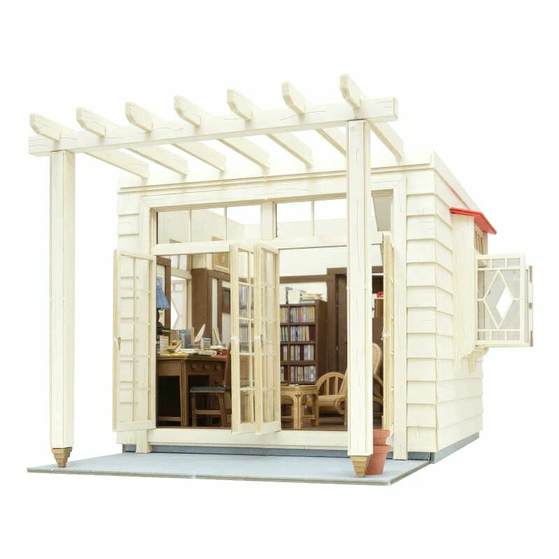 みにちゅあーとキット スタジオジブリ作品シリーズ 『となりのトトロ』 お父さんの書斎 1/35 【MK07-45】 (ペーパークラフト)