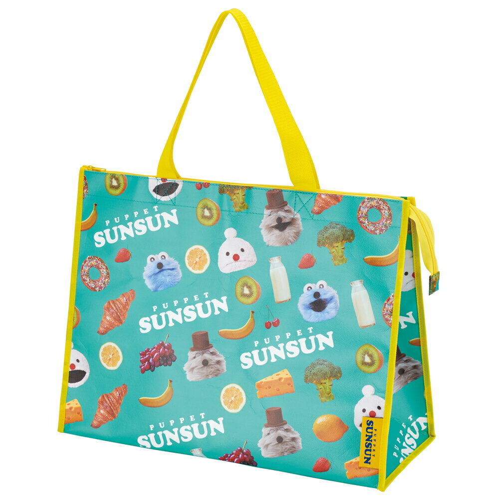 パペットスンスン　レジャー 行楽 ショッピング トート バッグ （ 大 ）