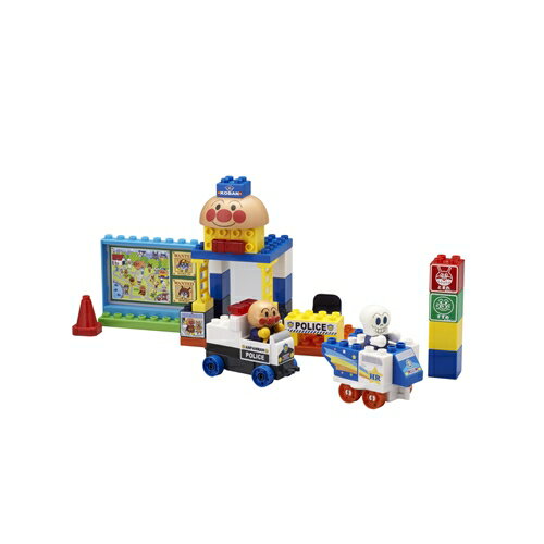 アンパンマン アンパンマンとパトカーブロックセット