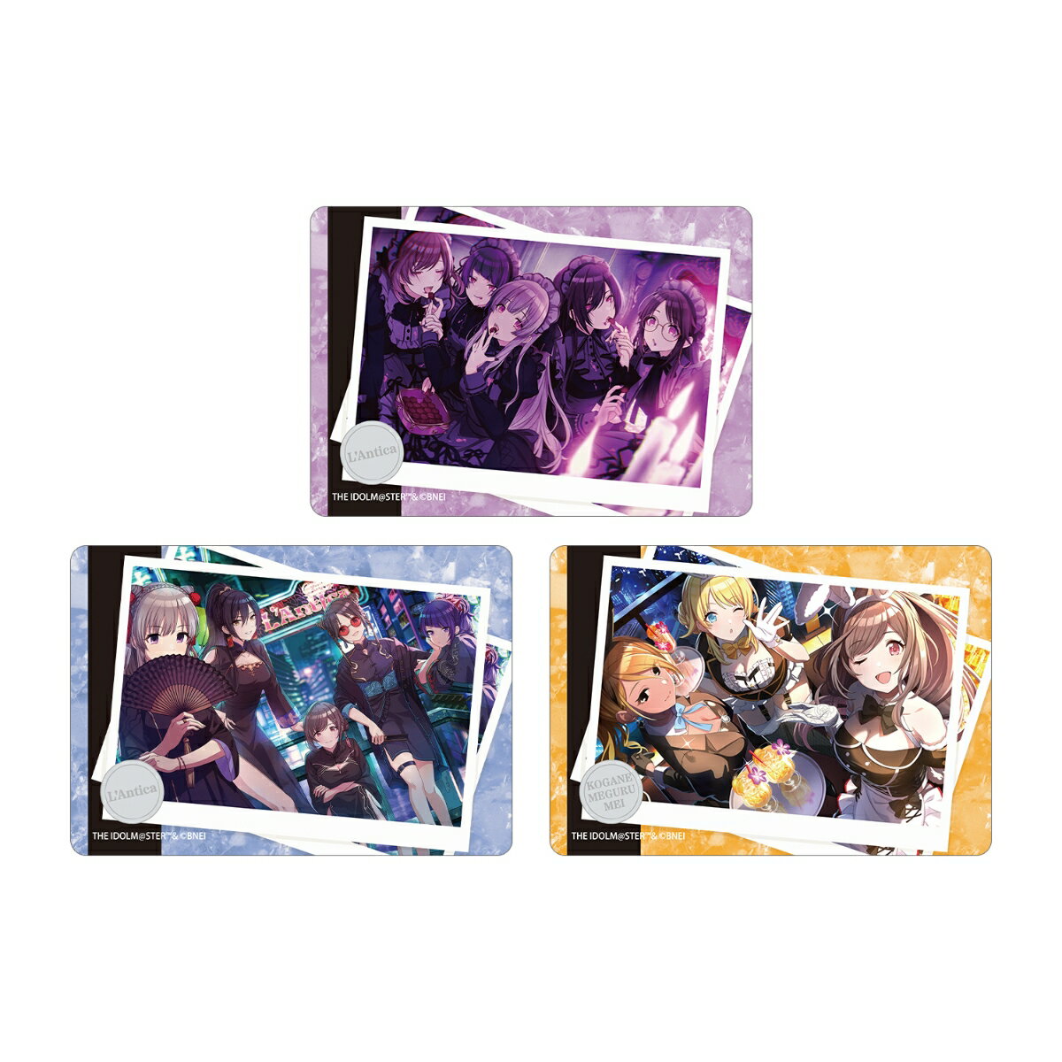 アイドルマスター シャイニーカラーズB8硬質カードケース3枚セット