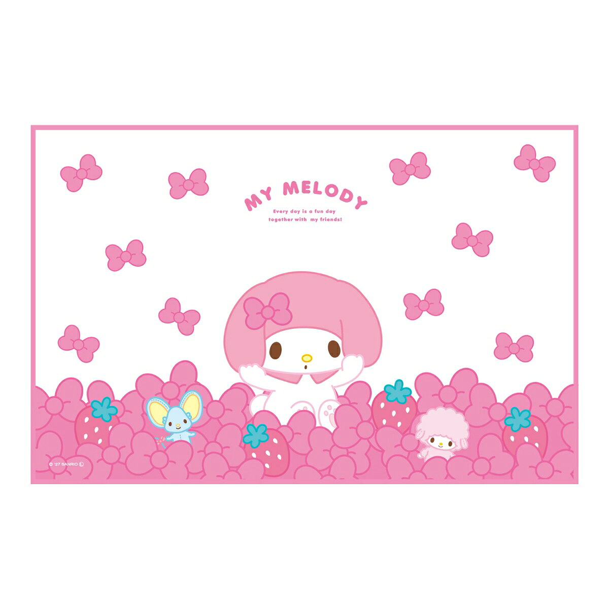 サンリオキャラクターズワイドランチクロス うもれっコ／マイメロディ