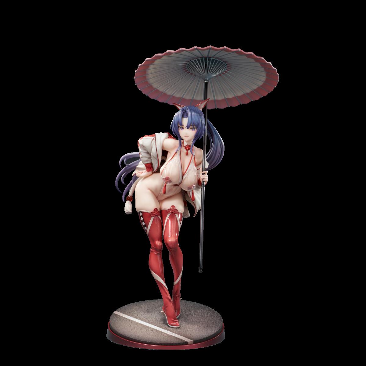 巫女少女 MIKOレースクイーンVer. 1/7 完成品フィギュア 通常版 (フィギュア)