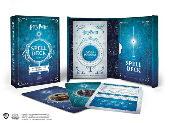Harry Potter: Spell Deck and Interactive Book [With Book(s)] HARRY POTTER SPELL DECK & BK [ Donald Lemke ]