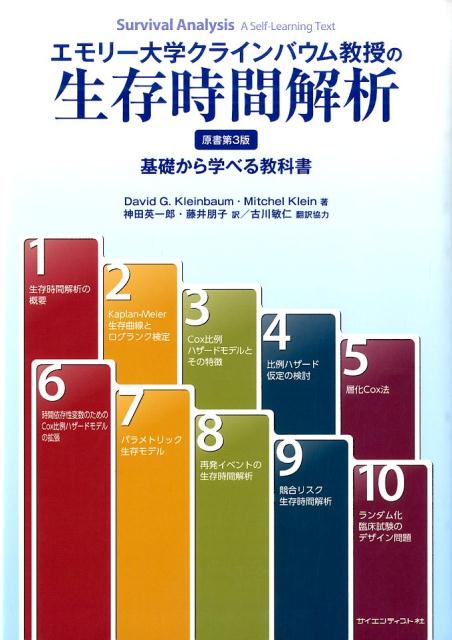 エモリー大学クラインバウム教授の生存時間解析