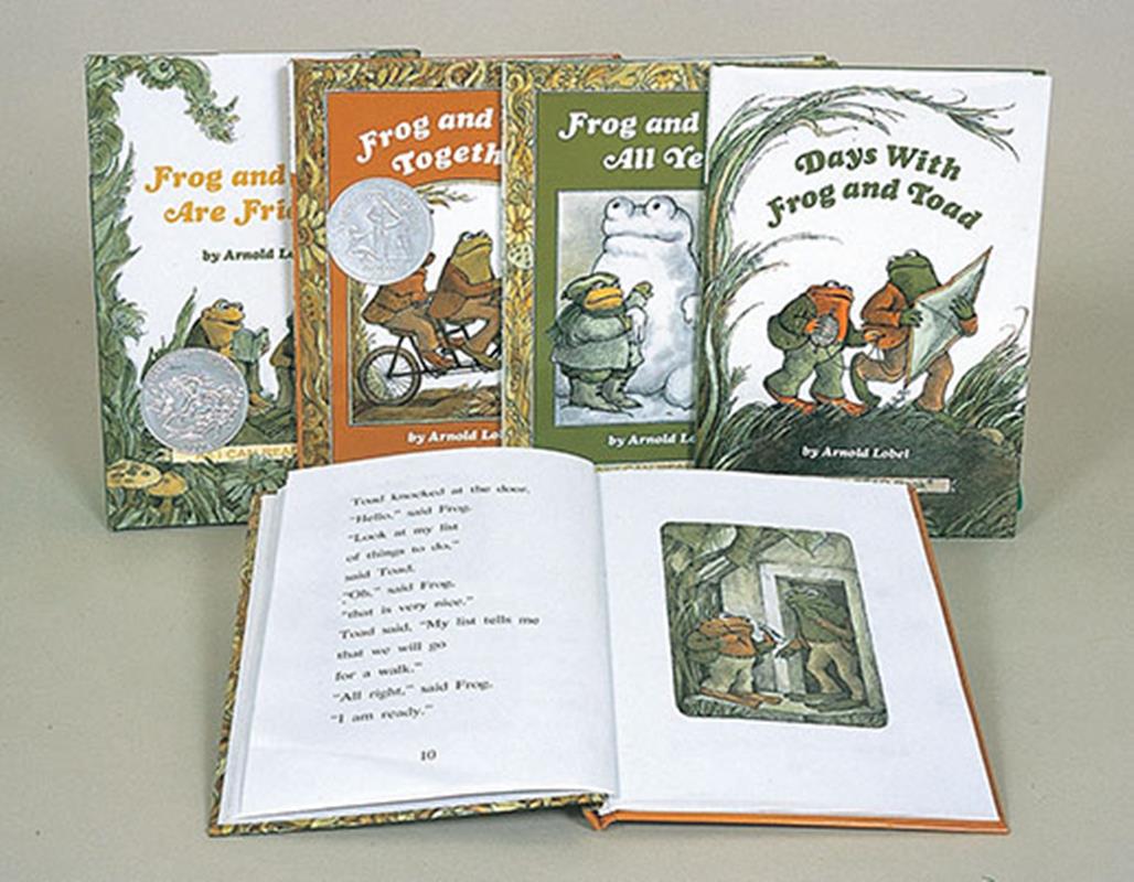 英語版かえるくんとがまくん（全4冊セット）