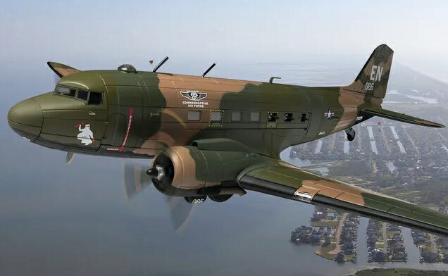 CORGI 1/72 ダグラス AC-47 ガンシップ “スプーキー086”（CAF/記念空軍） 【CGAA38212B】 (ミニカー)
