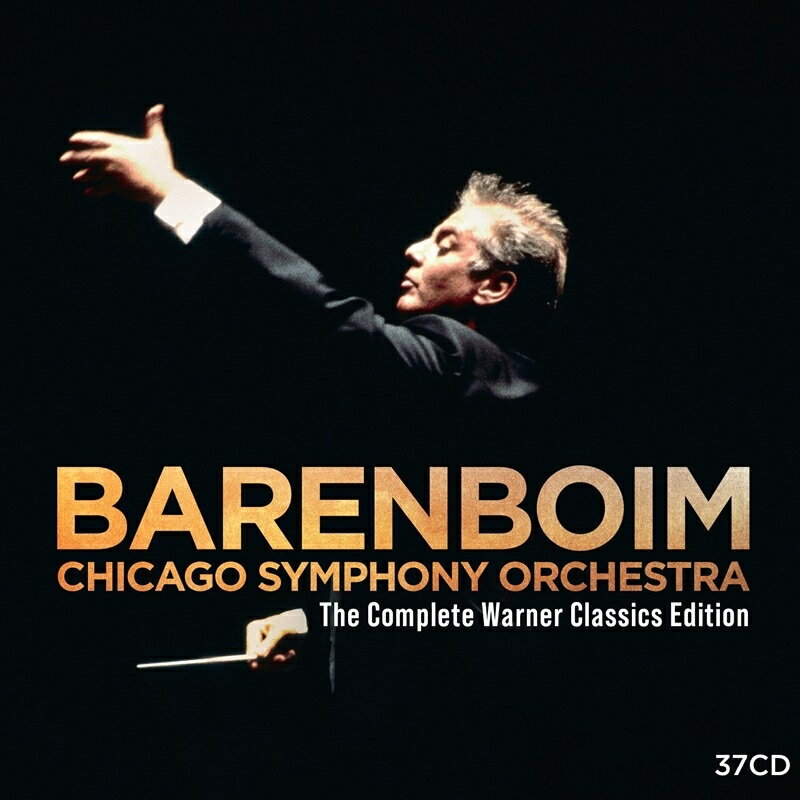 【輸入盤】ダニエル・バレンボイム＆シカゴ交響楽団／ワーナークラシックス録音全集（37CD）