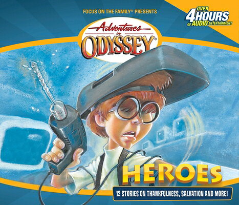 What makes someone a hero? In this collection, the Odyssey gang learns that heroes take many forms. But ultimately, the gang at Whit's End realizes that trusting in God, the greatest Hero of all, will start them on one thrilling journey after another. Join the fun and cheer on these "Heroes!" The Gold series includes bonus tracks, fun facts, and behind-the-scenes details! Volume 3 contains the following stories (and themes): Back to School (Making new friends) The Shepherd and the Giant (Bible history) Mike Makes Right (Pride, handling power) Rumor Has It (The dangers of gossip) Heroes (Hero worship) Thank You, God (Being thankful) Karen (Dealing with death) Connie, 1 & 2 (Salvation) A Single Vote (Civic responsibility) The Sacred Trust (The folly of making promises you can't keep) Peace on Earth (Keeping Christ in Christmas)