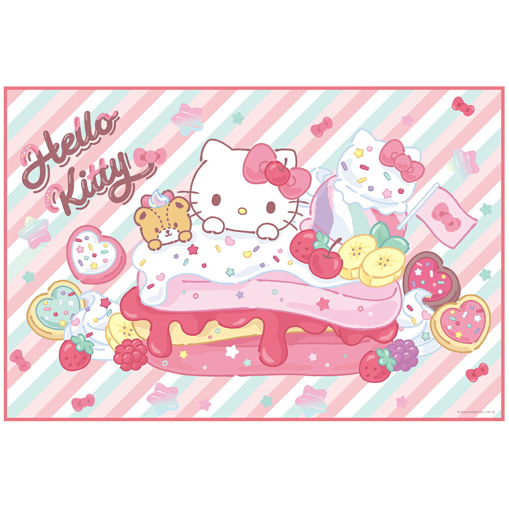 サンリオ ハローキティ FancySnacksSweets　キャラクター レジャーシート 子供 Sサイズ