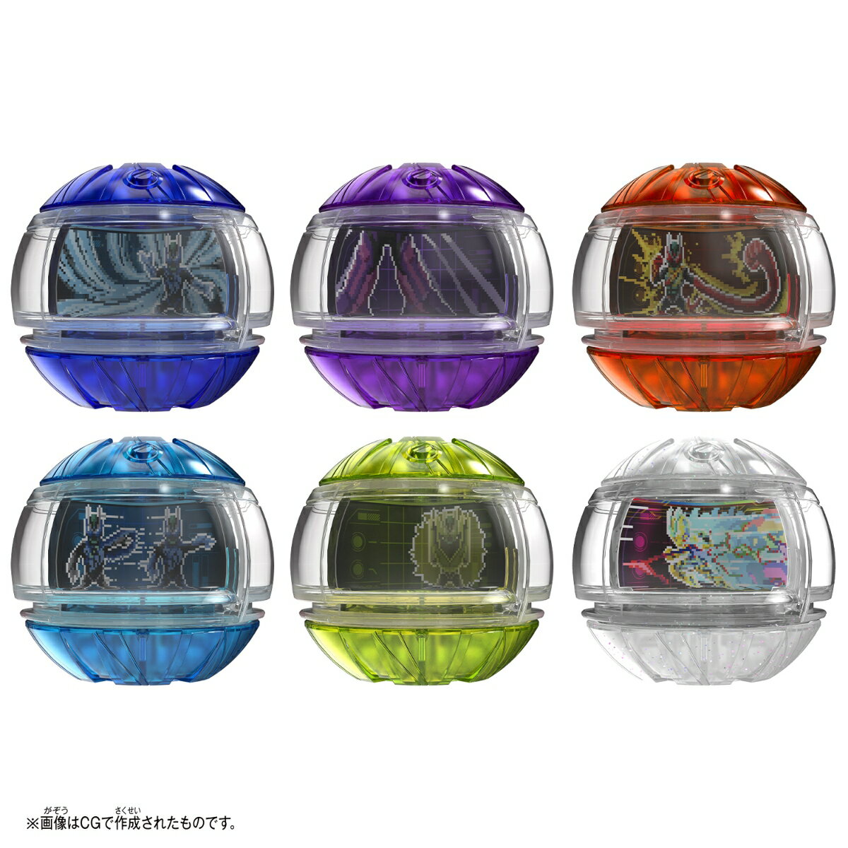 仮面ライダーゼッツ　DXレジェンドライダーカプセムランダムボックス ゼッツver.02（1BOX6個入り）