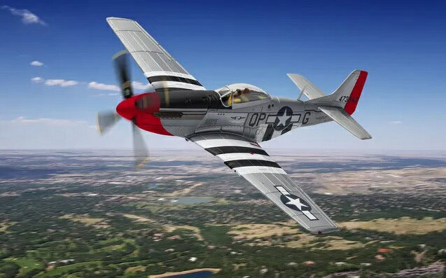CORGI 1/72 ノースアメリカン P-51D マスタング - 44-73843 “オールド・レッドノーズ” （CAF/記念空軍） 【CGAA27710】 (ミニカー)