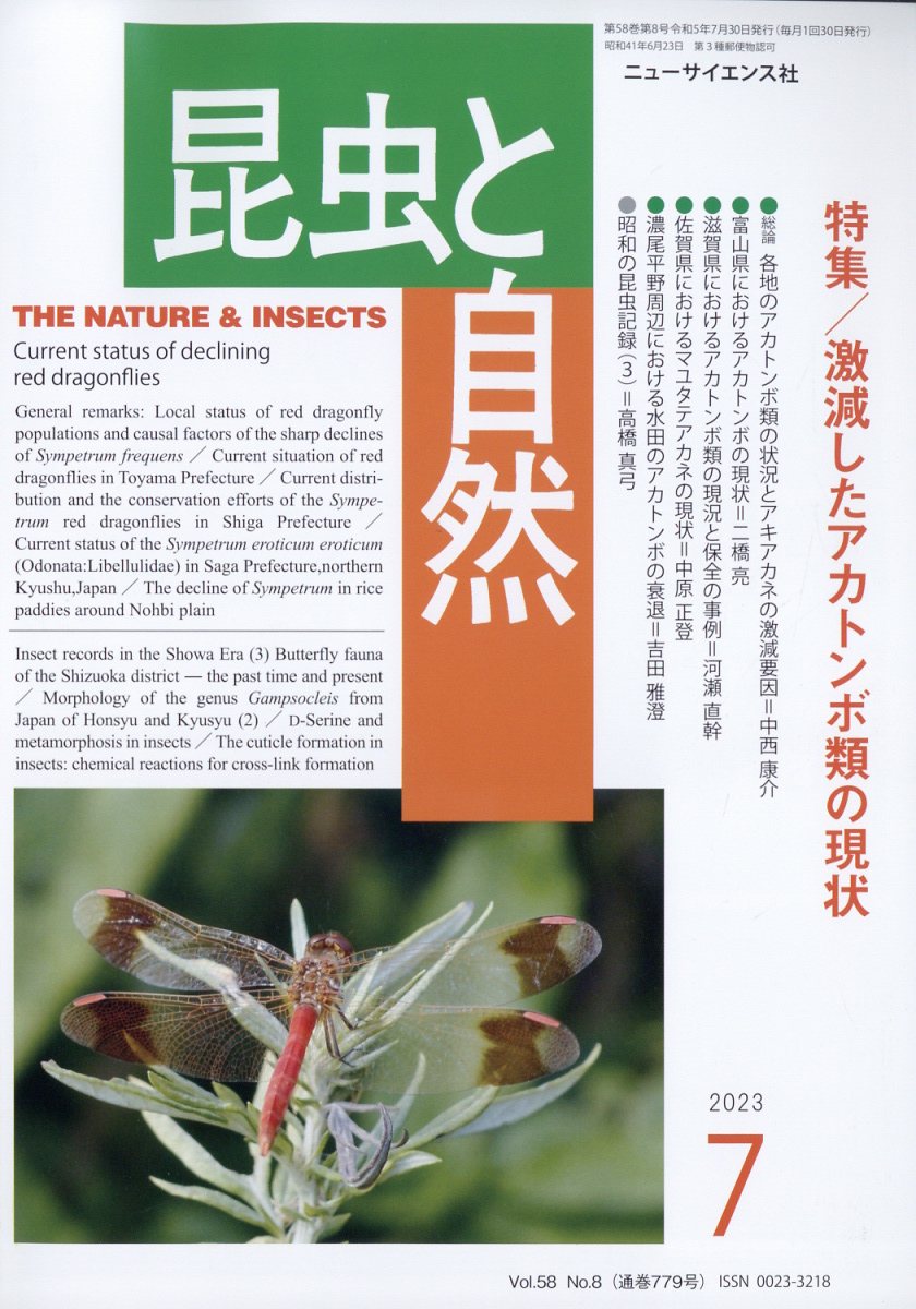 昆虫と自然 2023年 7月号 [雑誌]
